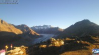 Archiv Foto Webcam Riederalp - Aletschgletscher 07:00