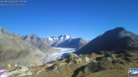 Archiv Foto Webcam Riederalp - Aletschgletscher 09:00