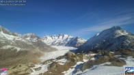 Archiv Foto Webcam Riederalp - Aletschgletscher 09:00