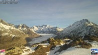 Archiv Foto Webcam Riederalp - Aletschgletscher 08:00