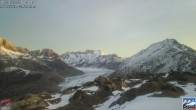 Archiv Foto Webcam Riederalp - Aletschgletscher 06:00