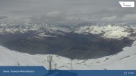 Archived image Webcam Weissfluhjoch, Davos Klosters 13:00