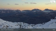 Archived image Webcam Weissfluhjoch, Davos Klosters 05:00