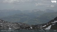 Archived image Webcam Weissfluhjoch, Davos Klosters 13:00
