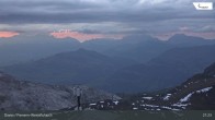 Archiv Foto Webcam Weissfluhjoch - Schifer 23:00