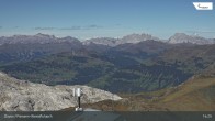 Archived image Webcam Weissfluhjoch, Davos Klosters 13:00