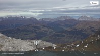 Archived image Webcam Weissfluhjoch, Davos Klosters 11:00
