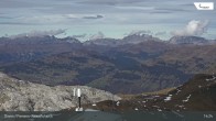 Archived image Webcam Weissfluhjoch, Davos Klosters 13:00
