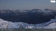 Archived image Webcam Weissfluhjoch, Davos Klosters 05:00