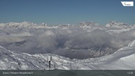 Archiv Foto Webcam Weissfluhjoch - Schifer 11:00
