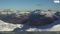 Archiv Foto Webcam Weissfluhjoch - Schifer 08:00