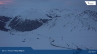 Archiv Foto Webcam Davos Klosters: Parsenn Weissfluhjoch 01:00