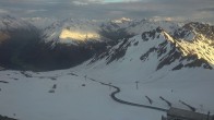 Archiv Foto Webcam Davos Klosters: Parsenn Weissfluhjoch 19:00
