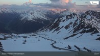 Archiv Foto Webcam Davos Klosters: Parsenn Weissfluhjoch 19:00