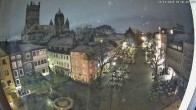 Archiv Foto Webcam Neuss: Blick auf das Quirinus Münster 23:00