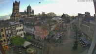 Archiv Foto Webcam Neuss: Blick auf das Quirinus Münster 07:00