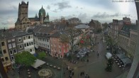 Archiv Foto Webcam Neuss: Blick auf das Quirinus Münster 11:00