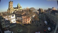 Archiv Foto Webcam Neuss: Blick auf das Quirinus Münster 11:00