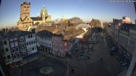 Archiv Foto Webcam Neuss: Blick auf das Quirinus Münster 13:00