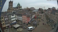 Archiv Foto Webcam Neuss: Blick auf das Quirinus Münster 11:00