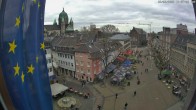 Archiv Foto Webcam Neuss: Blick auf das Quirinus Münster 15:00