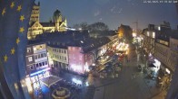 Archiv Foto Webcam Neuss: Blick auf das Quirinus Münster 17:00