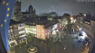 Archiv Foto Webcam Neuss: Blick auf das Quirinus Münster 23:00