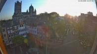 Archiv Foto Webcam Neuss: Blick auf das Quirinus Münster 05:00