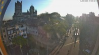 Archiv Foto Webcam Neuss: Blick auf das Quirinus Münster 06:00