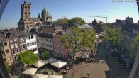 Archiv Foto Webcam Neuss: Blick auf das Quirinus Münster 09:00