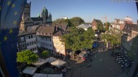 Archived image Webcam City of Neuss: View at the Quirinus Church 17:00