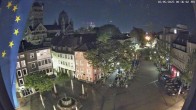 Archiv Foto Webcam Neuss: Blick auf das Quirinus Münster 23:00