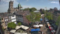 Archiv Foto Webcam Neuss: Blick auf das Quirinus Münster 11:00