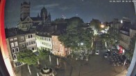 Archiv Foto Webcam Neuss: Blick auf das Quirinus Münster 23:00