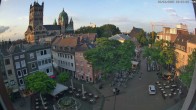 Archiv Foto Webcam Neuss: Blick auf das Quirinus Münster 19:00