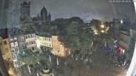 Archiv Foto Webcam Neuss: Blick auf das Quirinus Münster 23:00