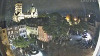 Archiv Foto Webcam Neuss: Blick auf das Quirinus Münster 23:00