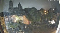 Archiv Foto Webcam Neuss: Blick auf das Quirinus Münster 23:00
