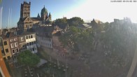 Archiv Foto Webcam Neuss: Blick auf das Quirinus Münster 07:00