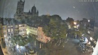 Archiv Foto Webcam Neuss: Blick auf das Quirinus Münster 06:00