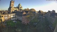 Archiv Foto Webcam Neuss: Blick auf das Quirinus Münster 07:00