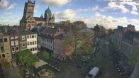Archiv Foto Webcam Neuss: Blick auf das Quirinus Münster 09:00
