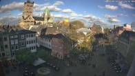 Archiv Foto Webcam Neuss: Blick auf das Quirinus Münster 13:00