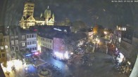 Archiv Foto Webcam Neuss: Blick auf das Quirinus Münster 17:00