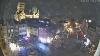 Archiv Foto Webcam Neuss: Blick auf das Quirinus Münster 19:00