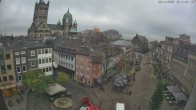 Archiv Foto Webcam Neuss: Blick auf das Quirinus Münster 10:00