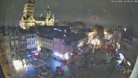 Archiv Foto Webcam Neuss: Blick auf das Quirinus Münster 18:00