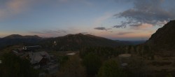 Archiv Foto Webcam AlmZeit-Hütte Turracher See 19:00