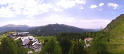 Archiv Foto Webcam AlmZeit-Hütte Turracher See 09:00