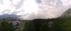 Archiv Foto Webcam AlmZeit-Hütte Turracher See 07:00
